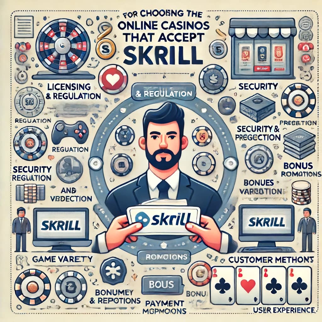 Criterios para Elegir los Mejores Casinos que Aceptan Skrill